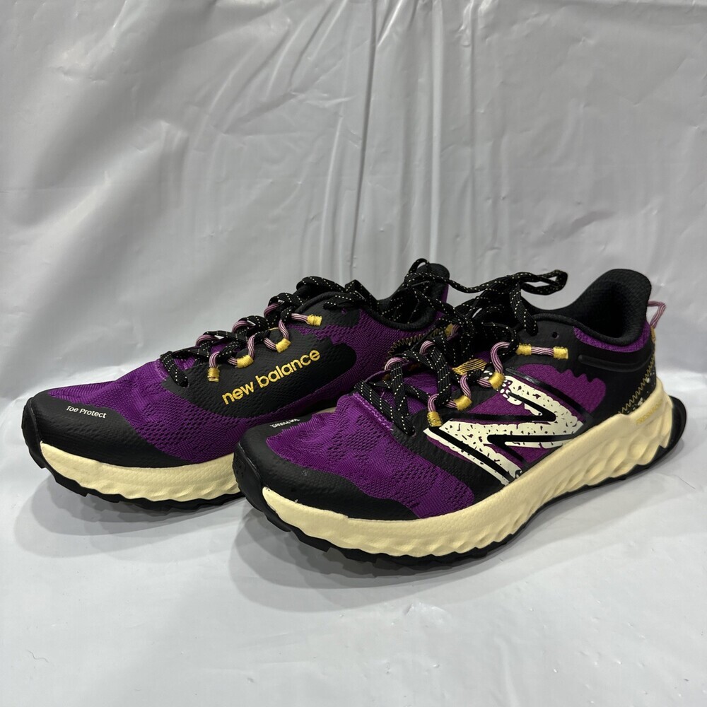 New Balance Fresh Foam Garoe Sneaker Women's Size 9.5 Purple Black Shoes EBS787